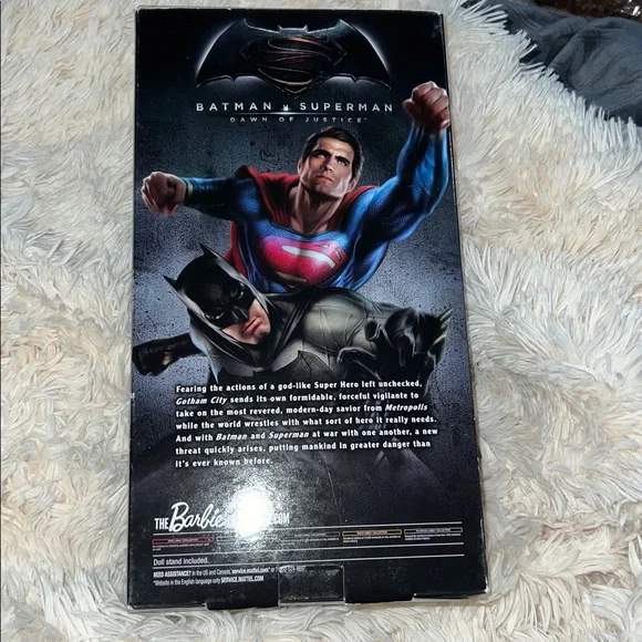Batman v Superman Dawn of Justice Barbie collector Superman Action Figure - Picture 2 of 5